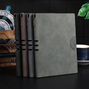 Orgenda Orgenda HardCover Note Book Office School Supply PU Leather A5 Notebook Notepad Diary Business Journal Planner 240420