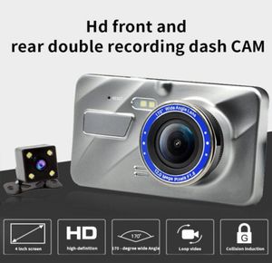 Новый самый популярный автомобиль DVR Dash Camera Rining Video Recorder Full HD Double Cams 1080p 170 градусов 4quot WDR Detection PAR3943012