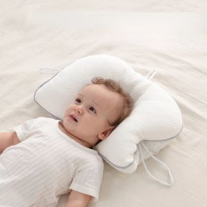 Travesseiro recém -nascido Pillow Antibias Cabeça Cabeça Cabeça plana TPE Mangueira Baby Cópia de cabeça respirável garoto Presente calmante e confortável