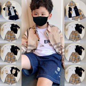 kids clothing tee shirts sets designer brand Angel Children Short Sleeve Boys Girls Toddlers Palms Letter Prined Youth Clothes Casual Tops Tees