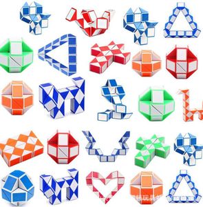 Toys Mini Snake Shape Toy Game 3D Cubes Puzzle Puzzles Gift Random Intelligenser Supertop Gifts3725490