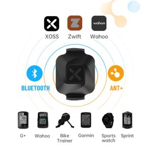 Computers XOSS VORTEX Cadence Speed Dual Sensor Bike Speedometer ANT+ Bluetooth Cycling Computer For GARMIN IGPSPORT Bryton Sports