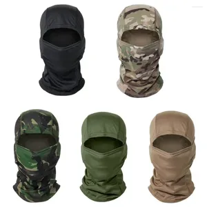 Berets Summer Balclava Maska dla mężczyzn Cykl Cap Motocykl Ochrona przeciwsłoneczna Ochrona Ochrony pełnej twarzy Cover Fishing Hat Rower Bandana Szyja Gaiter