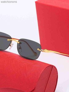 Najwyższej klasy projektant okularów przeciwsłonecznych dla kobiet mężczyzn Lampart Bezdroczkowe małe kwadratowe okulary przeciwsłoneczne dla męskich eleganckie okulary przeciwsłoneczne z logo
