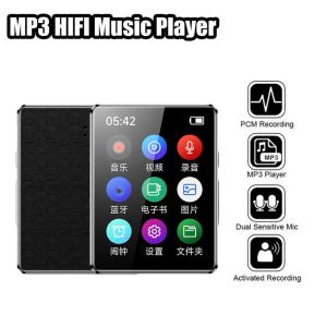 Oyuncu Taşınabilir Mp3 Çalar Bluetooth HiFi Stereo Müzik Oyuncusu 1.8inch Dokunmatik Ekran Mp3 Çalar Öğrenci Walkman Mini Mp4 Video Oynatma