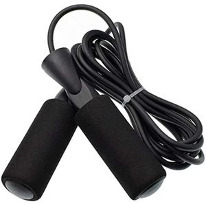 Jump Ropes 1 pezzo di studente Fitness Jump Rope Training Plastic Custing Hand Hand Hand Hand Pvc Rope Peso Loss Fitness Equipment Y240423