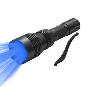 Фонарики факелы Panyue Led Tactical Blue XPE Interna Torch 1000 Lumens 18650 Батарея на открытом воздухе Мощная охота