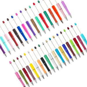 PENS 20200ps Plastica per beadibile inchiostro Black BallPoint Penne fai -da -te personalizzato Ufficio per la scrittura di forniture di forniture