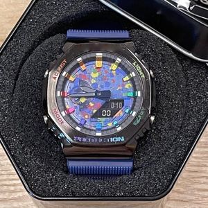 Yeni Orijinal Saat Erkekleri Kadın Sport Wr G Watches Ordusu Askeri Su Geçirmez Watch Tüm Pointer Work Dijital GM kol saati 0 Box3041386