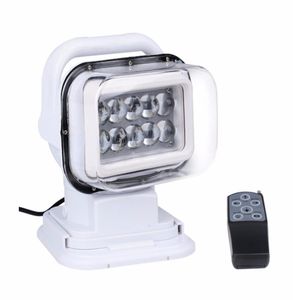 1PCS 12V 50W 360 120 LED LED Auto Search Spot Light Rotation Fernbedienung Arbeit Licht für SUV -Boots Heim Security 7451434