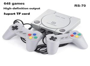 Retro Classic Game Console 648 Arcade Game Console mit Joysticks RS70 Mini HighDefinition Home TV Game Console NES SEGA FC9030534