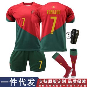 Soccer 2223 Portugal Home Jersey 7 c Ronaldo 8 b Fee Felix Set