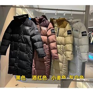 Mens Down Parkas Long Style Designer Jacket North Winter Cotton Women Jackets Coat Face Outdoor Windbreakers Couple Thick Warm Coats T Dhi72