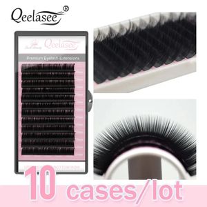 All Size 10 Trays Wholesale Volume Lashes Extension 3D Mink False Eyelashes Individual Eyelash Beauty Brand Factory Supplies 240415
