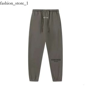 Essentialspants designer sweatpants mens kvinnor byxor lösa jet svart långsträckt dragstrings elastiska fotledsemma sidosömfickor essstenial hoodie sweatpant 894