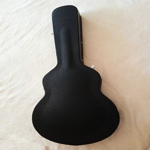 Guitarra dura de couro preto não incluiu casacos rígidos de casca dura para guitarra elétrica Personalize por atacado