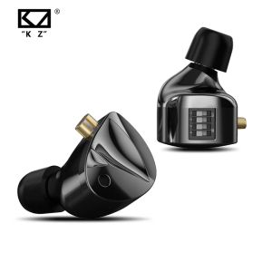 Album KZ DFI i Ear Monitor HIFI Earphone 4Level CustomizableTuning Switch Headphone Zobel Network Circuit Design Headset