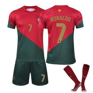 Sets/tracksuits Men's 22-23 World Cup Portugal Stadium National Jersey No.7 c Romesi Adult Set