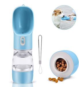 Alimentazione della bottiglia d'acqua per cani portatile animale domestico per alimentazione per alimentazione ciotola per alimentazione gatto per alimentazione per cucciolo gatto per gatto da viaggio da viaggio per esterni