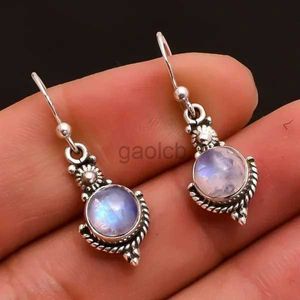 Dangle Chandelier Delysia King Women Rainbow Moonstone Jewelry Vintage Earrings Ethnic Tribal Antique Eardrop d240323