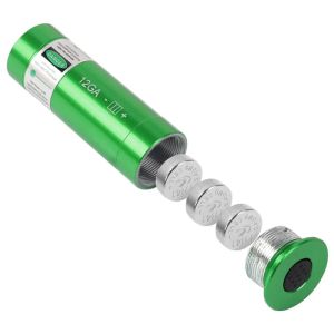 Pen 12GA BRASESER 12GA LASER BORE SYD LASER COLLIMATOR POINTER MED ON OFF SWITCH INCLUDAT BATTERY