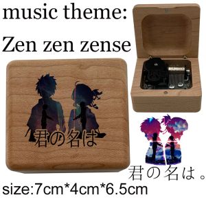 Kutular Müzik Kutusu Zen Zen Zense Müzik Adınız Kimi no Na Wa Müzik Teması Anime Hayranları Çocuk Doğum Günü Hediyesi Erkek Kız Oyuncak