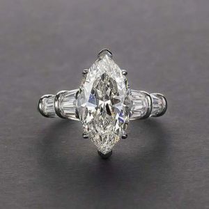 バンドHuitan Marquise CZ Crystal Wedding Rings for Women Fashion Contructed Design Proposal Rings Lover Party Trendy Luxury Jewelry