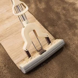 UNTIOR Squeeze Self-draining Collodion Mop Wood Floor Tiles Spin Household Cleaning Tools to Clean Walls and Ceilings 240418
