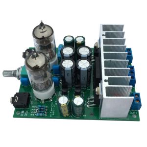 Förstärkare HIFI 6J1 Tube Amplifier -hörlurar Förstärkare LM1875T Power Amplifier Board 30W Preamp Bile Buffer DIY Kits