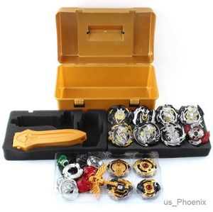 4d Beyblades B-X Toupie Burst Beyblade Sinning Top B133 B134 B135 B127 Toys 12pcs con lanciatore giallo Box XD168-21F