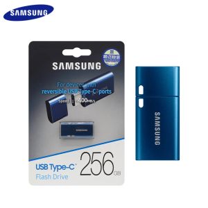 Sürücüler Samsung USB TypeC Pen Drive 256GB Flash Drive 128G 64GB PC Defteri Akıl