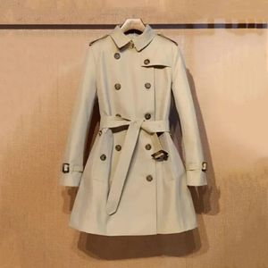 Designer Womens Trenchets Jackets Coats Original Windbreaker moda clássica de estilo britânico de estilo bege casaco de casaco casual com 3035
