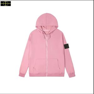 Stone Jacket Island Plus Size Coat Spring Autumn Quality Designer Brand Women's Hooded Sweatshirt Par Enkel Casual Loose Men Hooded Sweater Q89