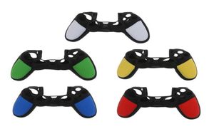 Custodia in silicone morbido a doppio colore per PS4 PlayStation 4 Slimpro Controller Case di copertura per la pelle protettiva Shell7855731