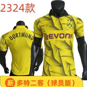 Socceruit trackuits 23/24 Dortmund 2 La versione della versione del giocatore Jersey può essere stampata con il numero