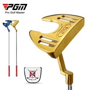 Klubbar PGM herrgolfklubbar putters Low Center of Gravity Clubs med bollplockningsfunktion AIMING LINE PUTTER STOR PU GRIP