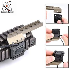 Lichter surefir M300 M600 Taktische Taschenlampendruckschalter Einheit Remote Modbutton Switchs Airsoft Weapon Scout Light Adapter Mounts