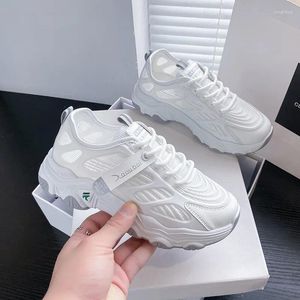 Casual Shoes Spring Women White Breattable Sports Mesh Versatil Summer Walking Woman No-Slip Ladies Sneakers Loafers
