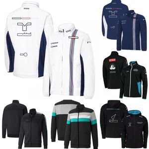 F1 Jacka Formel 1 Team Racing Suit Fans Zip Up Hoodie Jacket Driver Casual Sports Jackets Men's Women Car Logo Hoodie Sweatshirt