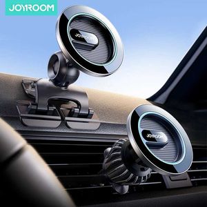 Celular Montar suportes Joyroom Magnetic Telefone para ajuste de carro Superfícies curvas Suporte de telefone Montar painel estável flexível Montagem de carro Y240423