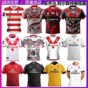 UOMO JERSEY Saint George Native Ulster Home/Away Short Short Top NRL Shorts British Shorts Olive Training Shirt