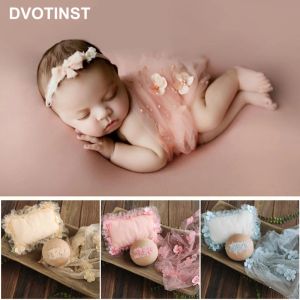 Cuscino dvotinst neonati poppati per bambini oggetti di fotografia floreale involuta fata mesh avvolge cuscinetto cuscinetto 3 peps