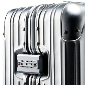 Bagage mode aluminium magnesiumlegering stor storlek bagage erbjudanden med hjul resor resväskor med hjul gratis frakthyttens resväska