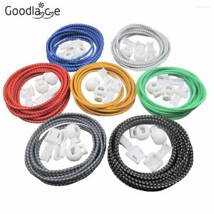 Shoe Parts No Tie / Free Refleck Laces Elastic Safety Shoelaces Shoestrings Night Ble Round Strings