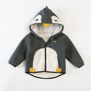 Coats Cartoon Newborn Baby Heb Hoat 18 месяцев малышей девочки Желебки Дети верхняя одежда Roupa para