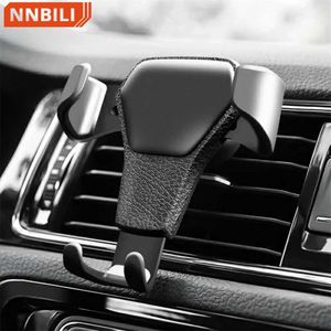 Cell Phone Mounts Holders Universal gravity automatic phone holder car air vent clip style phone holder phone holder supports Samsung iPhone Y240423