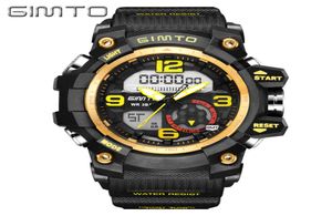 X Gimto Brand Sport Digital Watch Men Uhr wasserdichte Militärarmee Elektronische Handgelenk Uhren Relogio Maskulino Montre8921469