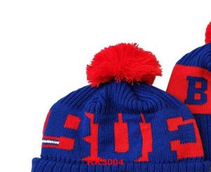 2021 Buffalo Baseball Beanie North American Side Patch Winter Wool Sport Knit Hat Skull Caps6035316