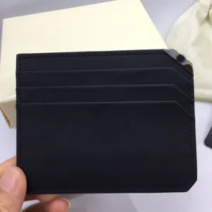 Uchwyt karty kredytowej Oryginalny projektant portfel oryginalny skórzane portfele męskie klip składany narożny sprzęt moda damska mini portfele mini crowi dokument torebka prezentowa