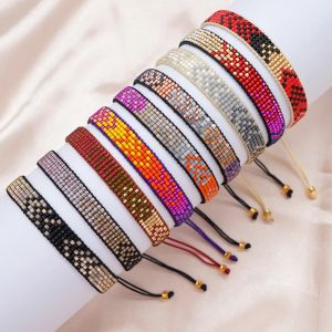 Strands Yastyt fatti a mano Bracciale intrecciata Modella di freccia gioielli Miyuki Seed perline braccialetti per donne regalo di gioielli